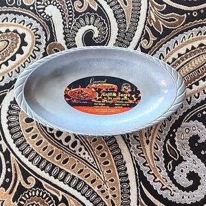 NWT Wilton Armetale Oval Grill Gratin Dish